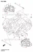 CARTERS MOTEUR pour Suzuki KINGQUAD 400 2025
