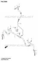 DURITE DE FREIN AVANT pour Suzuki KINGQUAD 400 2025