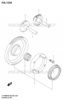 ROUE LIBRE DE DEMARREUR pour Suzuki KINGQUAD 400 2025