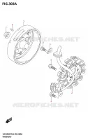 ALLUMAGE ROTOR   STATOR pour Suzuki ADDRESS 125 2024
