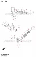 ARBRE A CAMES   SOUPAPES pour Suzuki ADDRESS 125 2024