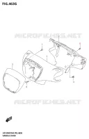 CARENAGE DE GUIDON pour Suzuki ADDRESS 125 2024