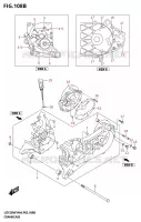 CARTERS MOTEUR pour Suzuki ADDRESS 125 2024