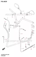 GUIDON pour Suzuki ADDRESS 125 2024