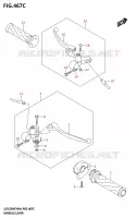 LEVIERS   POIGNEES pour Suzuki ADDRESS 125 2024