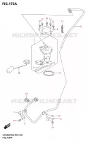 POMPE A ESSENCE pour Suzuki ADDRESS 125 2024