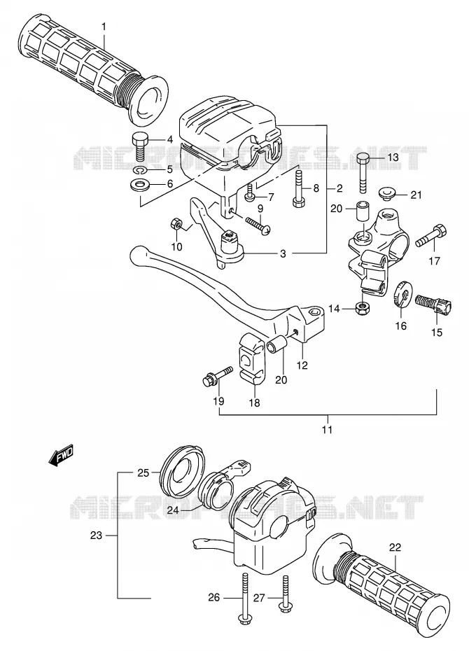 COMMODOS Suzuki QUAD 160 OZARK 1997  LT-F160V(P24)