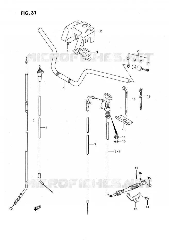 GUIDON Suzuki QUAD 160 OZARK 1993  LT-F160P(P2)