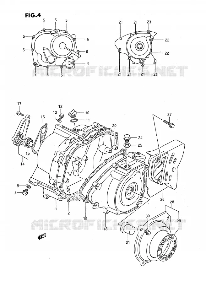 CARTER Suzuki QUAD 160 OZARK 1994  LT-F160R(P3)
