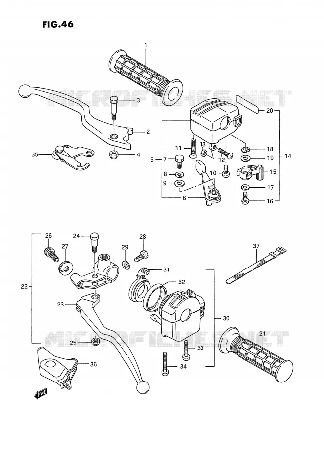 COMMODOS (MODELE M/N/P/R E17,E24,E27) Suzuki QUAD 300 KINGQUAD 1992  LT-F4WDXN(E2)