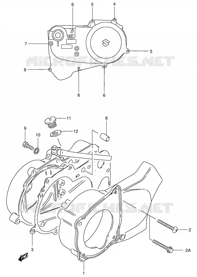 CARTER Suzuki QUAD 50 MINIQUAD-SPORT 1990  LT50L(P1)