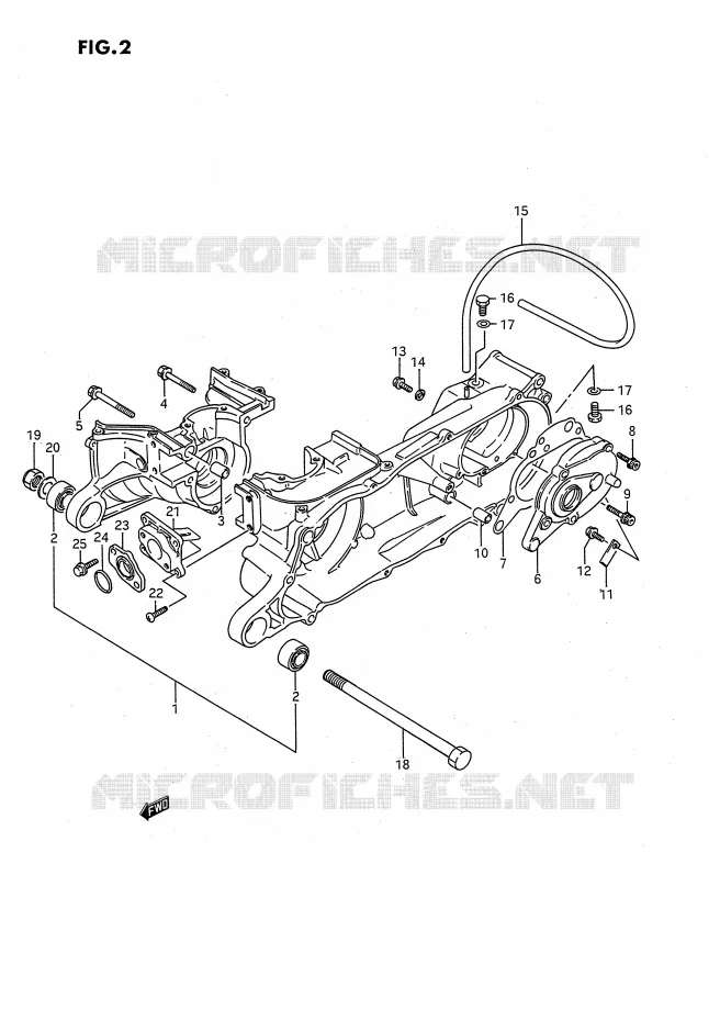 CARTER Suzuki QUAD 80 QUADSPORT 1990  LT80L(P28)