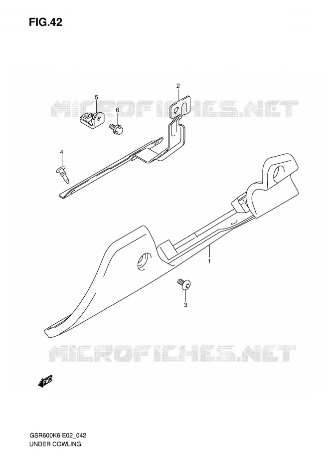SABOT Suzuki MOTO 600 GSR 2010  GSR600L0(E2)