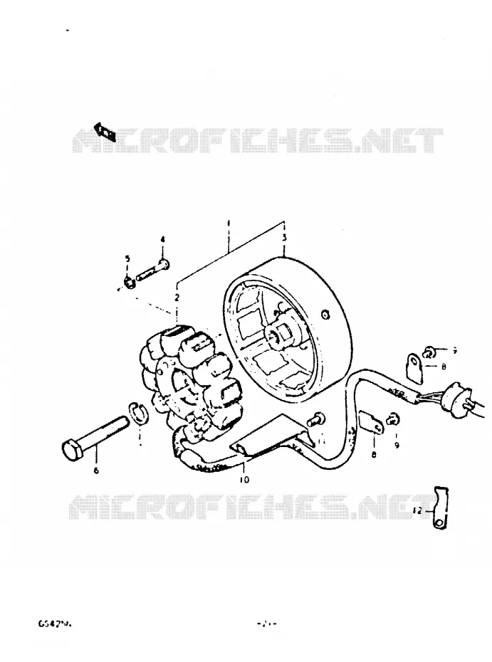ALTERNATEUR Suzuki MOTO 425 GS 1992  GS425EN(N)