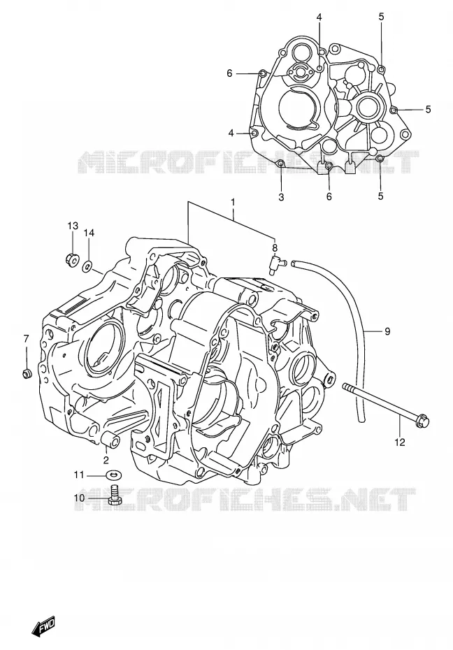 CARTER Suzuki SCOOTER 100 FB 2000  FB100Y(E71)