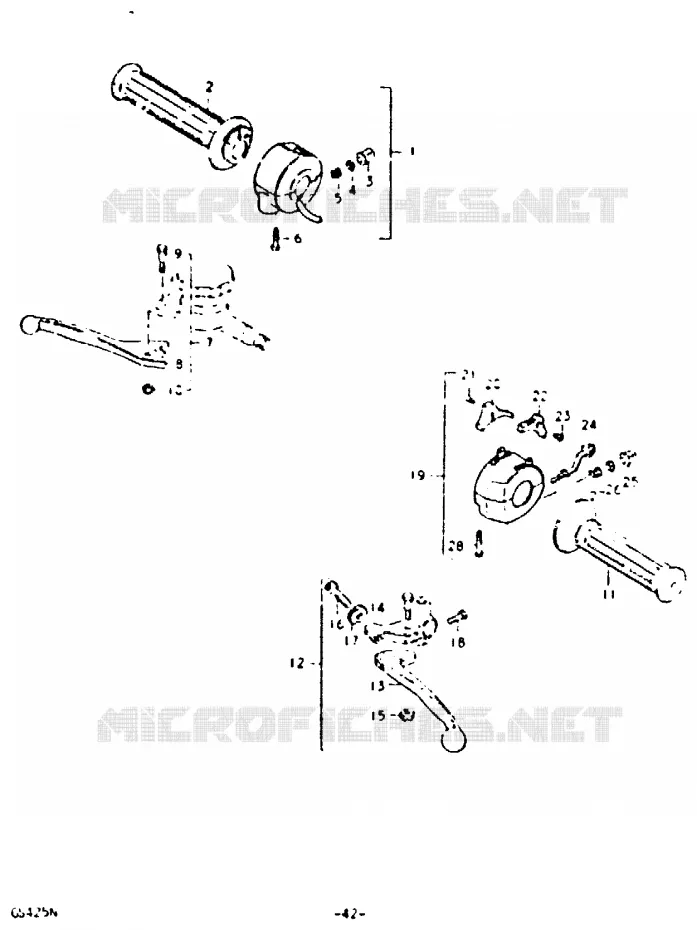 COMMODOS Suzuki MOTO 425 GS 1992  GS425EN(N)