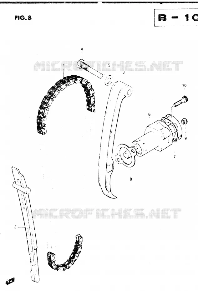 DISTRIBUTION Suzuki MOTO 250 DR 1982  DR250SZ(E1)