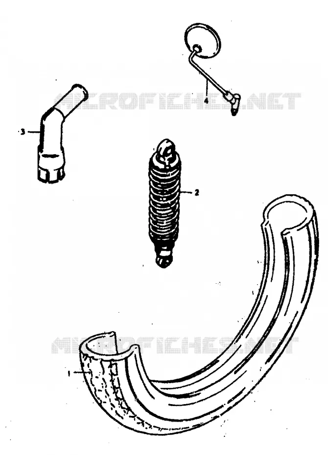 PIECES MARCHES SPECIAUX (E2) Suzuki MOTO 400 GS 1978  GS400C(C/N)