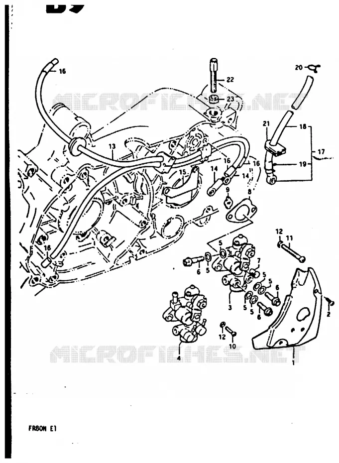 POMPE A HUILE Suzuki SCOOTER 80 FR 1981  FR80N(M/B/N)