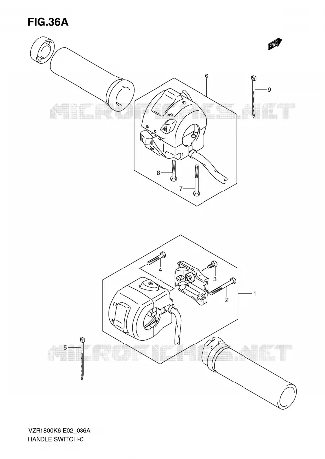 COMMODOS (VZR1800NK8/NK9/NU2K8/NUFK9) Suzuki MOTO 1800 INTRUDER 2010  VZR1800ZL0(E2)