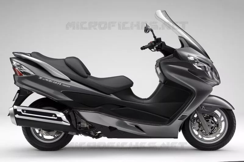 * PHOTOGRAPHIE DE COULEUR AN400AK9 * Suzuki SCOOTER 400 BURGMAN 2009  AN400AK9(E2)