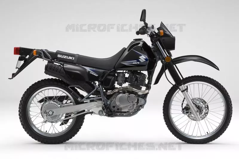 * PHOTOGRAPHIE DE COULEUR DR200SEK9 * Suzuki MOTO 200 DR 2006  DR200SEK6(E6)