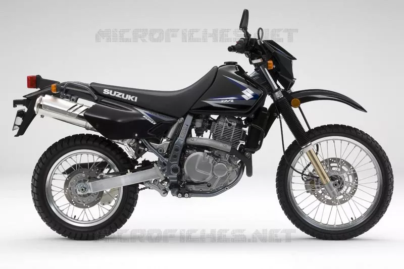 * PHOTOGRAPHIE DE COULEUR DR650SEK9 * Suzuki MOTO 650 DR 2010  DR650SEL0(E24)
