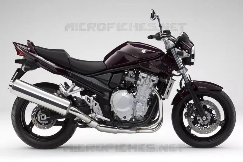 * PHOTOGRAPHIE DE COULEUR GSF1250AK9 * Suzuki MOTO 1250 BANDIT-S 2010  GSF1250SL0(E2)