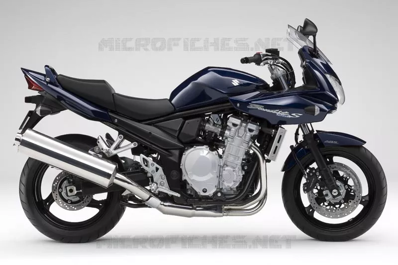 * PHOTOGRAPHIE DE COULEUR GSF1250SAK9 * Suzuki MOTO 1250 BANDIT-S 2010  GSF1250SL0(E2)