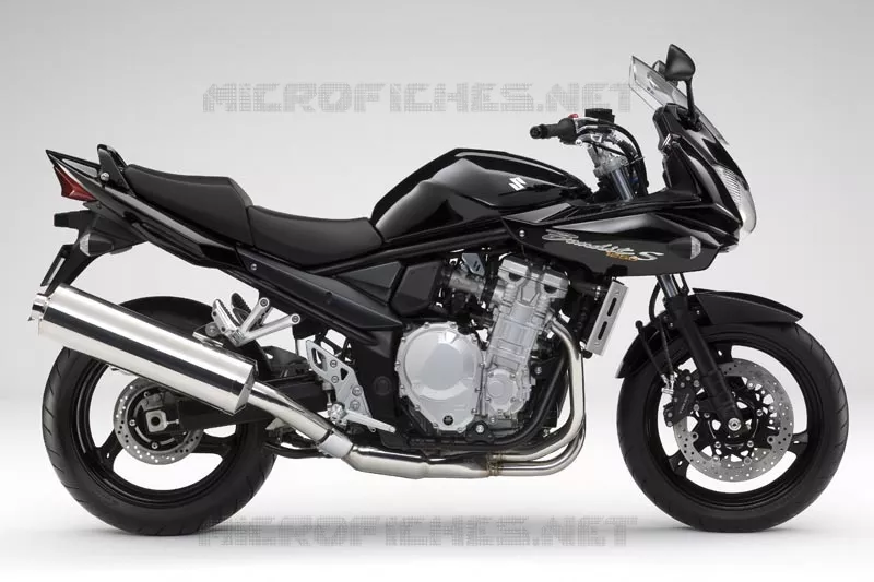 * PHOTOGRAPHIE DE COULEUR GSF1250SK9 * Suzuki MOTO 1250 BANDIT-N 2009  GSF1250AK9(E2)
