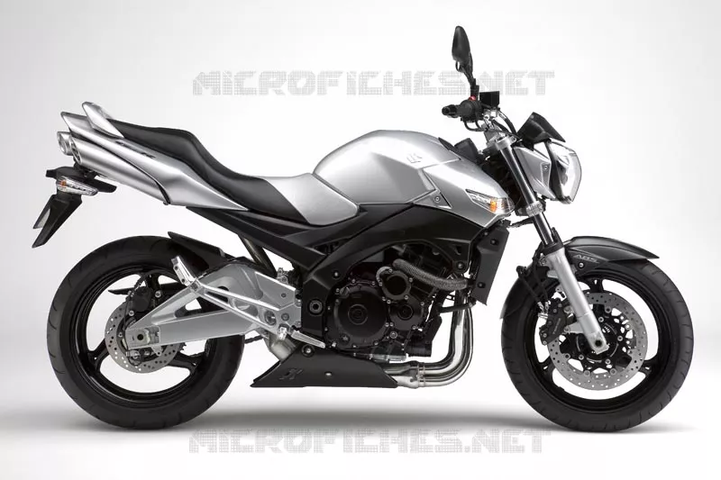 * PHOTOGRAPHIE DE COULEUR GSR600AK7 * Suzuki MOTO 600 GSR 2007  GSR600AK7(E2)