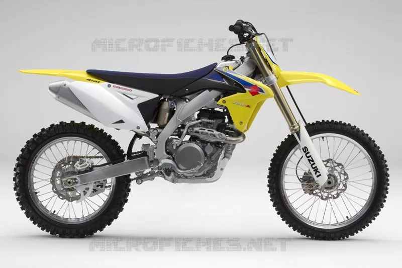 * PHOTOGRAPHIE DE COULEUR RM-Z450K9 * Suzuki MOTO 450 RM-Z 2009  RM-Z450K9(E19)