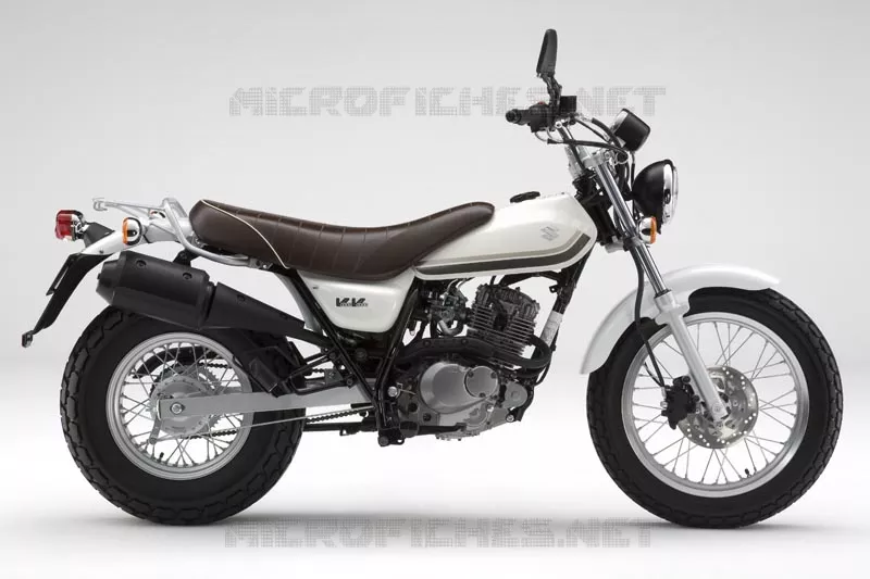 * PHOTOGRAPHIE DE COULEUR RV125K9 * Suzuki MOTO 125 VAN-VAN 2011  RV125L0(E19)