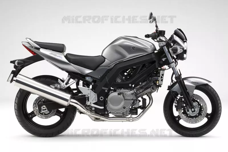 * PHOTOGRAPHIE DE COULEUR SV650AK9 * Suzuki MOTO 650 SV 2010  SV650SAL0(E2)