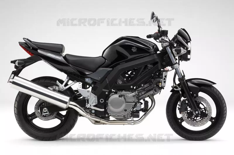 * PHOTOGRAPHIE DE COULEUR SV650K9 * Suzuki MOTO 650 SV 2008  SV650SK8(E2)