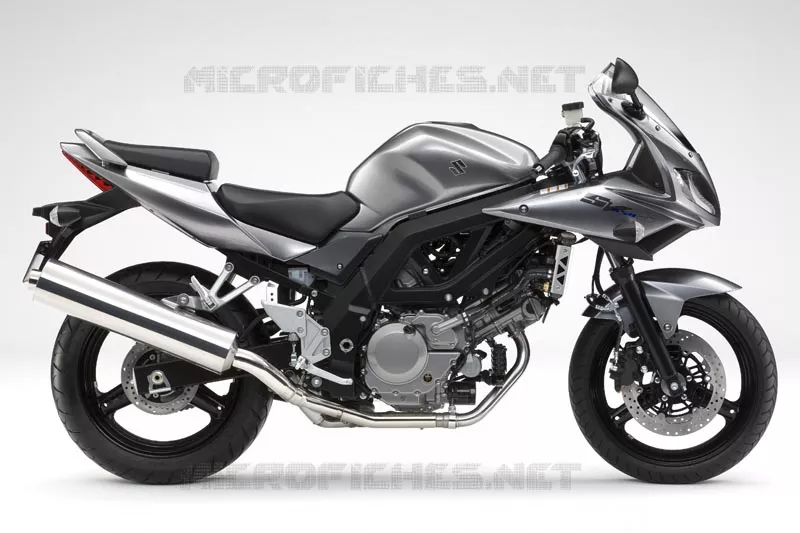 * PHOTOGRAPHIE DE COULEUR SV650SK9 * Suzuki MOTO 650 SV 2009  SV650K9(E2)
