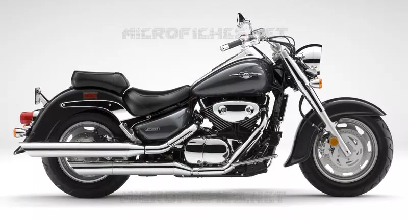 * PHOTOGRAPHIE DE COULEUR VL1500K9 * Suzuki MOTO 1500 BOULEVARD 2007  VL1500TK7(E3/E28)