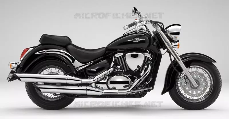 * PHOTOGRAPHIE DE COULEUR VL800K9 * Suzuki MOTO 800 VOLUSIA 2008  VL800CK8(E2)
