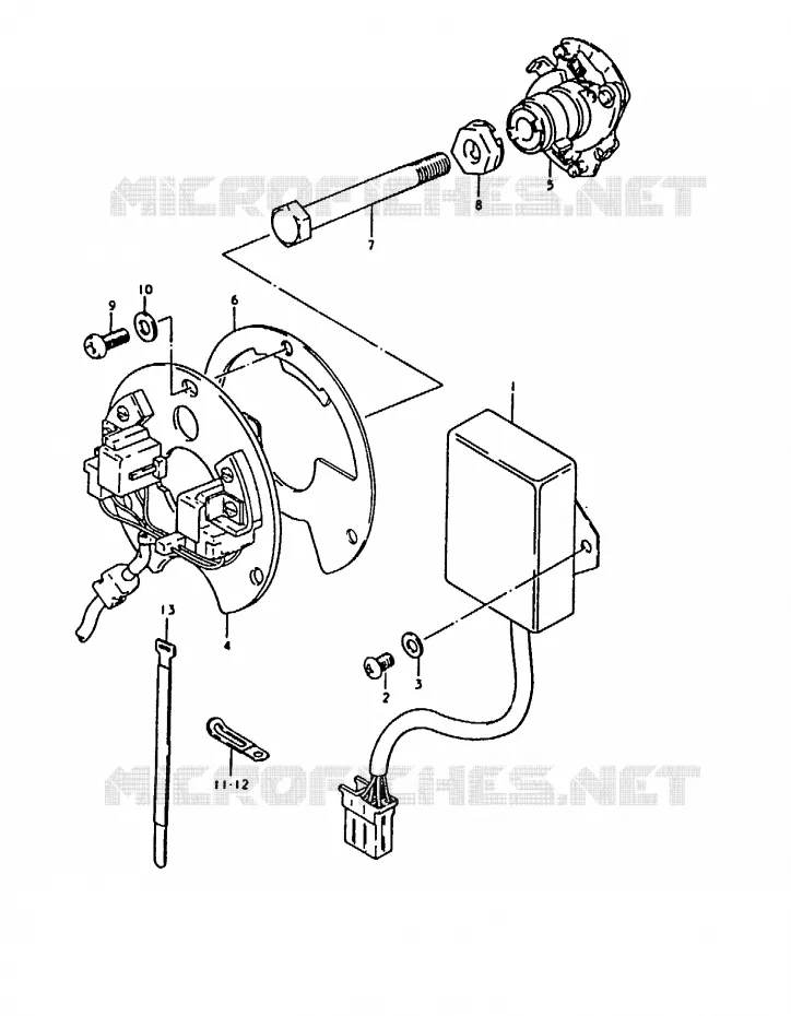 ALTERNATEUR Suzuki MOTO 1000 GS 1980  GS1000HT(T)