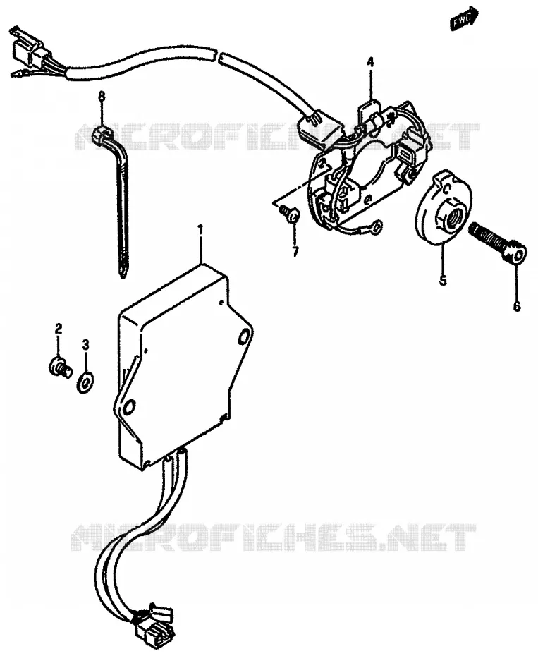 ALTERNATEUR Suzuki MOTO 750 GSX-R 1986  GSX-750G(F/G/H) E34