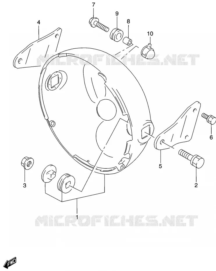 BOL DE PHARE Suzuki MOTO 500 GS-E 2003  GS500K3(P19)