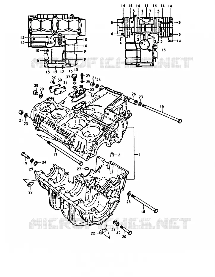 CARTER Suzuki MOTO 1000 GS 1980  GS1000T(T)