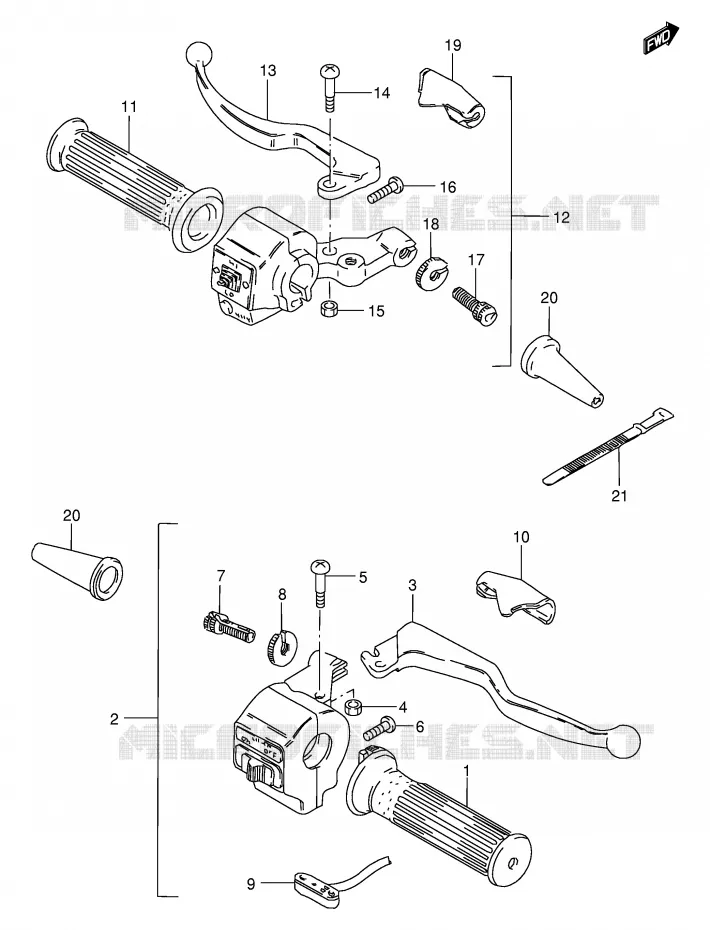 COMMODOS (GS125Z/D,UR E71) Suzuki MOTO 125 GS 1982  GS125Z(E1)