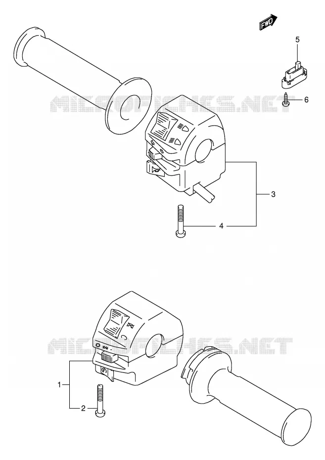 COMMODOS (MODELE Y) Suzuki MOTO 250 GN 2001  GN250K1(E2)