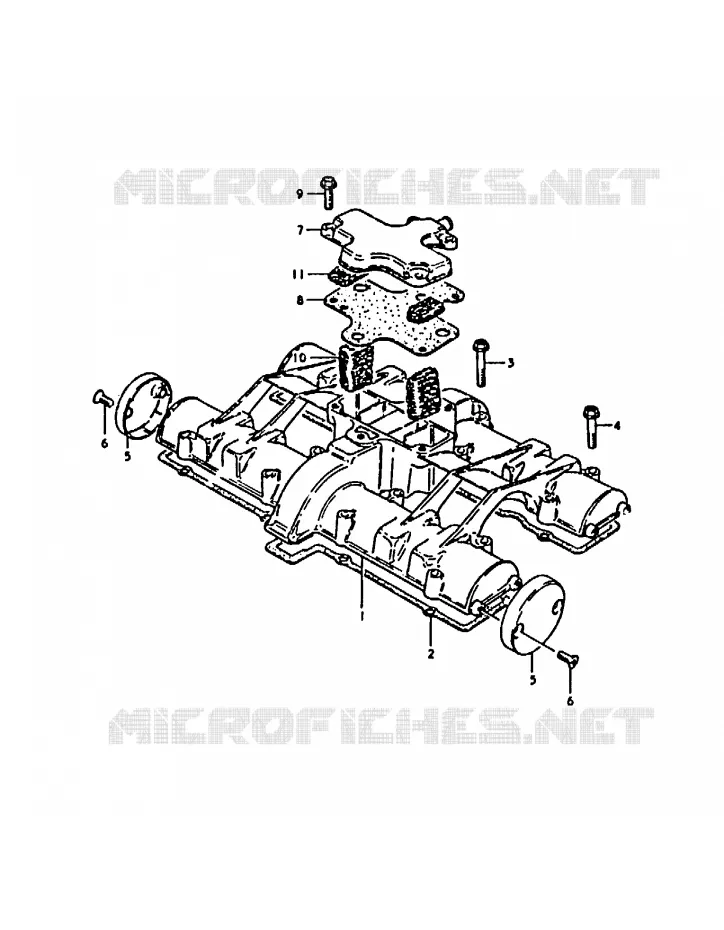 COUVERCLE DE CULASSE Suzuki MOTO 1000 GS 1979  GS1000S