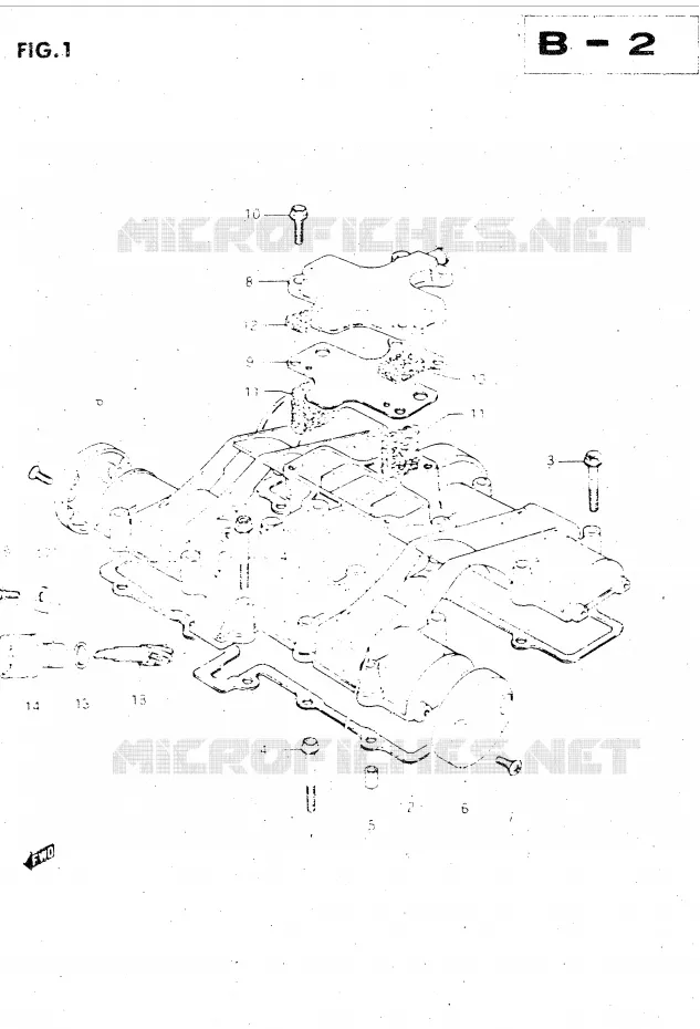 COUVERCLE DE CULASSE Suzuki MOTO 500 GS-E 1982  GS500EZ(Z/D)