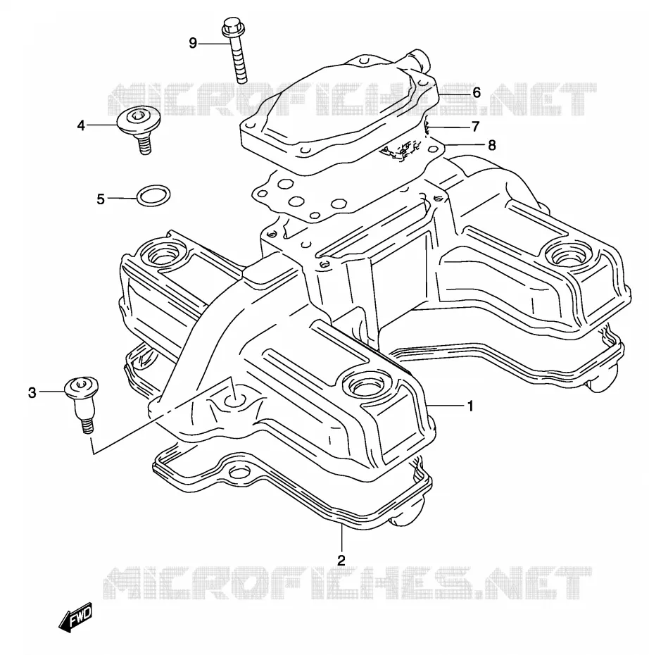 COUVERCLE DE CULASSE Suzuki MOTO 500 GS-F 2004  GS500FK4(P19)