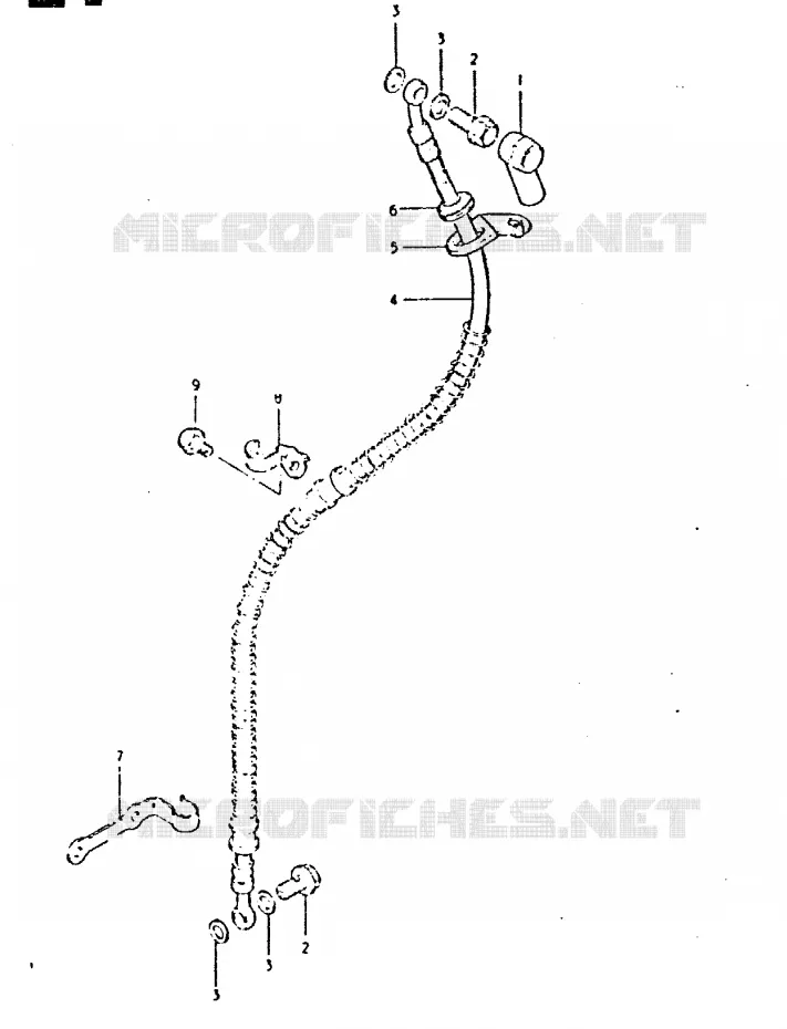 DURITE DE FREIN AVANT Suzuki MOTO 400 GSX 1980  GSX400LX(T/X)