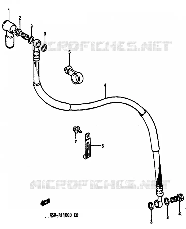 DURITE D'EMBRAYAGE Suzuki MOTO 1100 GSX-R 1986  GSX-R1100G(G/H/J)