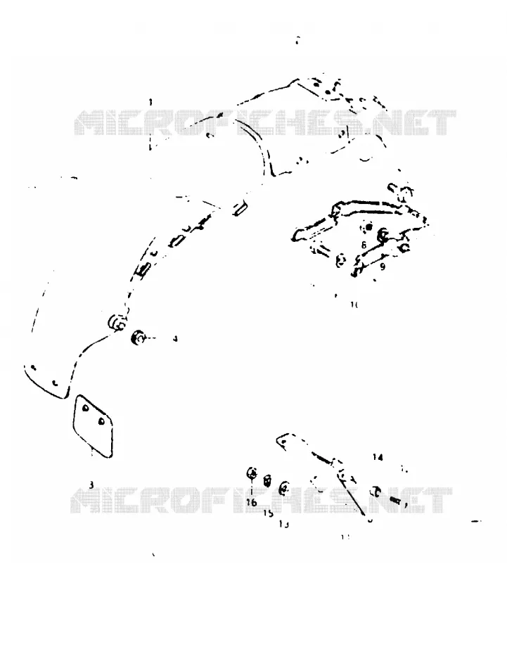 GARDE BOUE ARRIERE Suzuki MOTO 1000 GSX 1982  GSX1000SZ